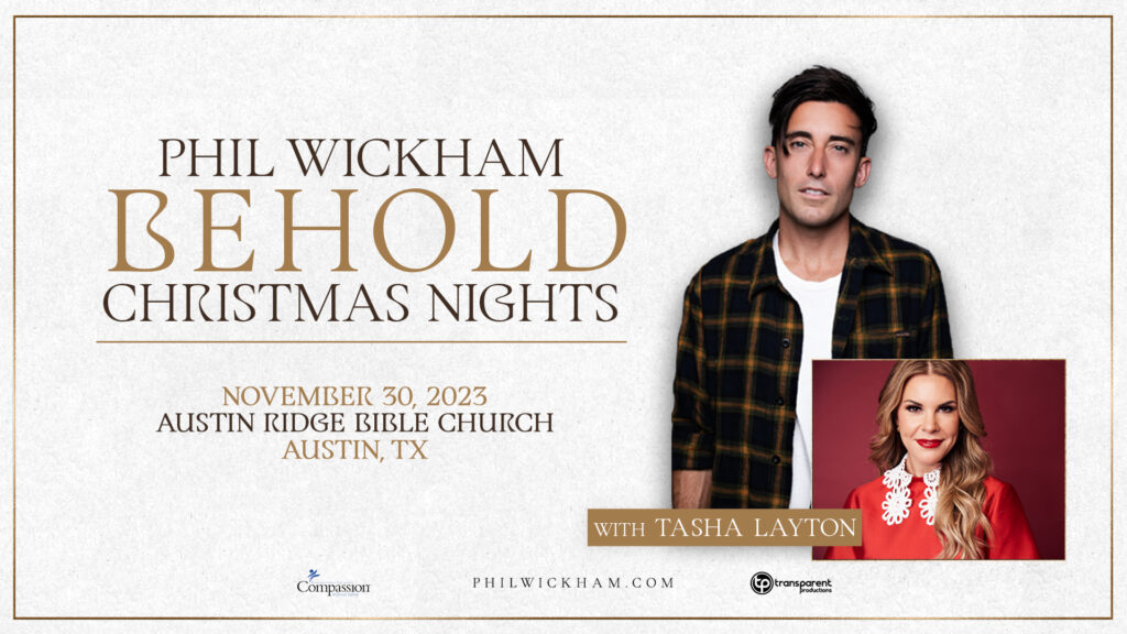 phil wickham behold christmas tour