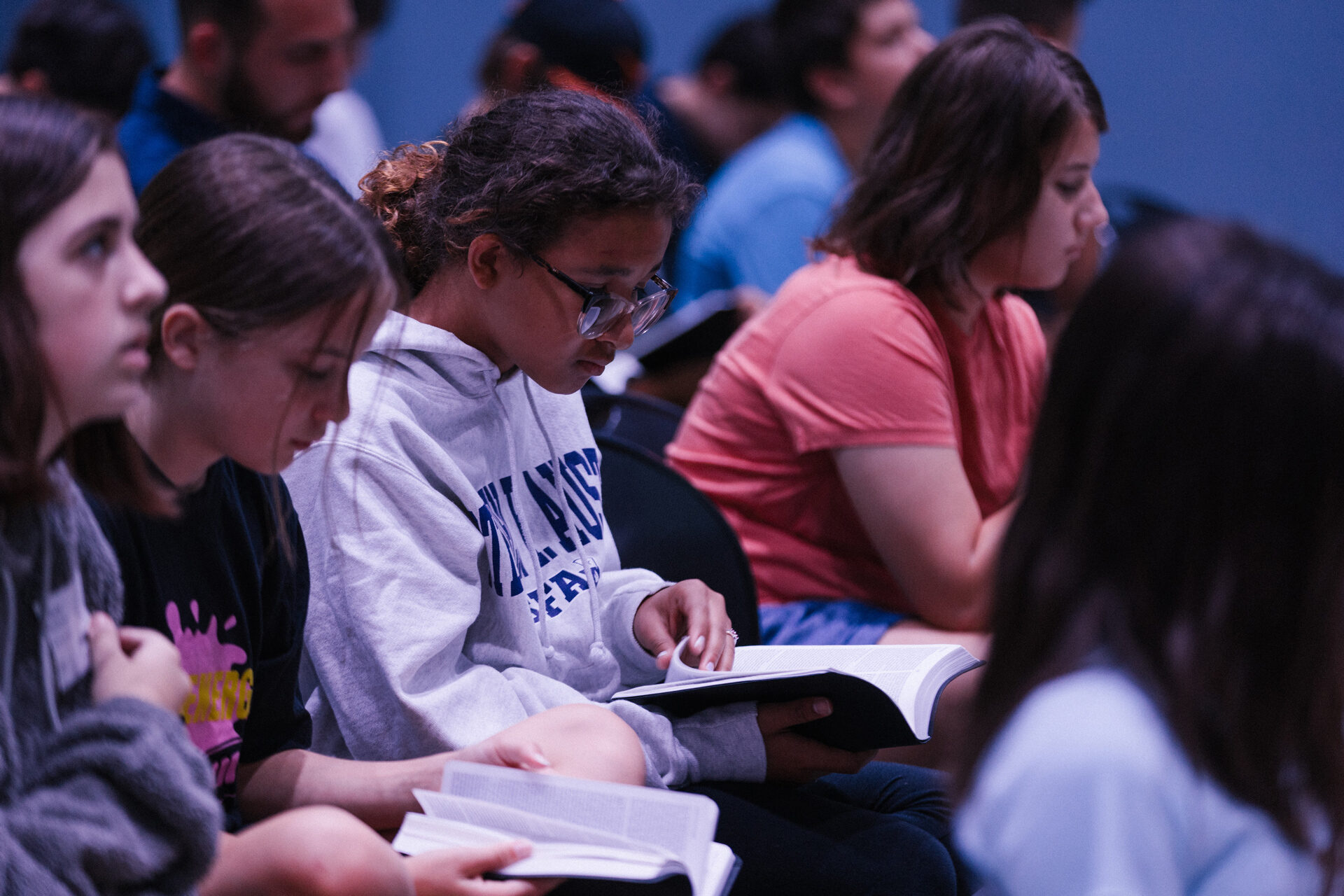 Austin Ridge Bible Church Southwest Campus Girls Reading the Bible